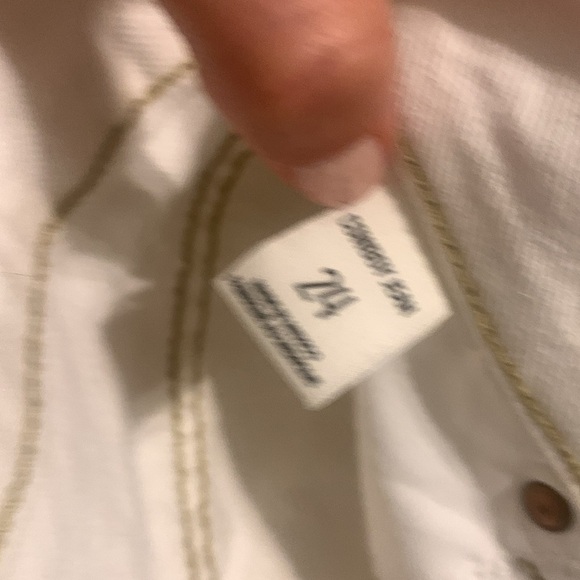 BDG high-waisted cowboy jeans white size 24 - Picture 6 of 14